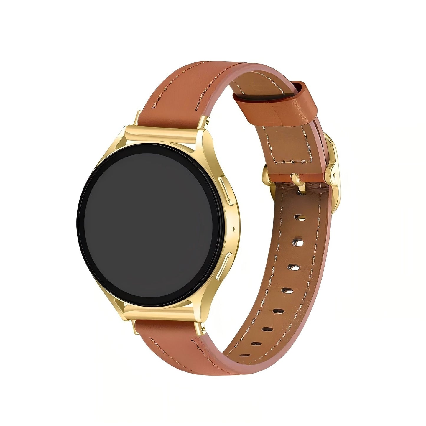 Flexible Leather Wristband for Everyday Stacking
