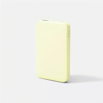 Colorful Slim Power Bank with Multi-Port Output and LED Battery Gauge