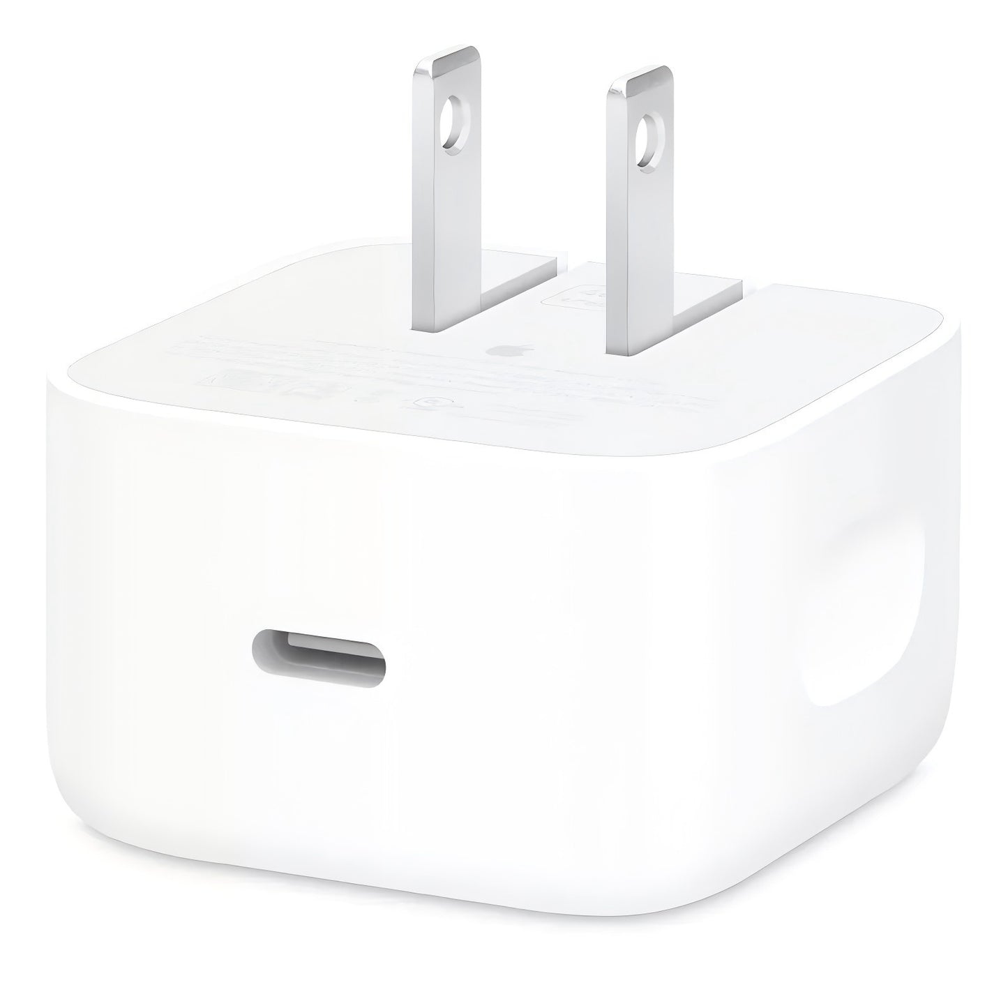 Compact Wall Adapter with Recessed USB-C Port and Non-Slip Grip