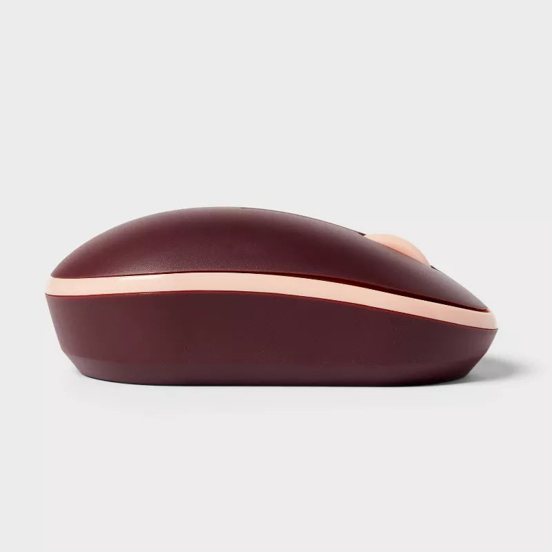 Dual-Mode Wireless Mouse with Bluetooth and USB Receiver