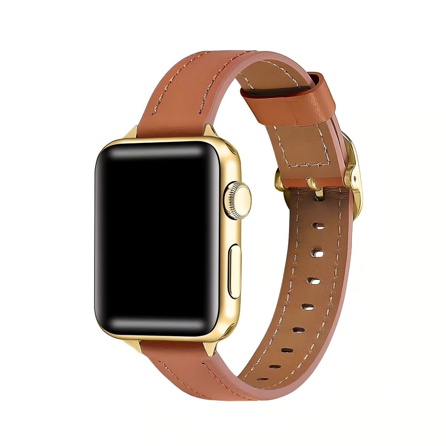 Flexible Leather Wristband for Everyday Stacking