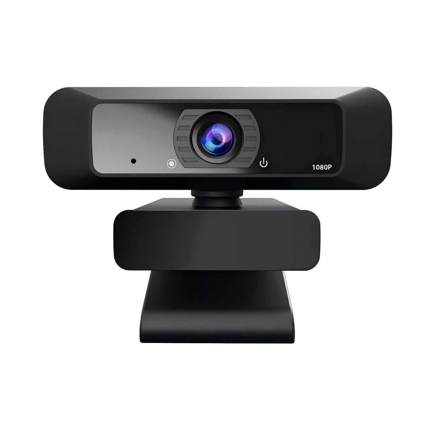 Full HD 1080P Swivel Webcam with Built-In Noise-Reduction Mic