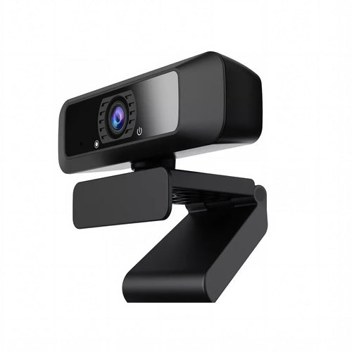 Full HD 1080P Swivel Webcam with Built-In Noise-Reduction Mic