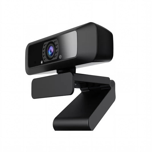 Full HD 1080P Swivel Webcam with Built-In Noise-Reduction Mic