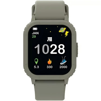Kids' Interactive Smartwatch with Fitness Tracking and Built-In Games