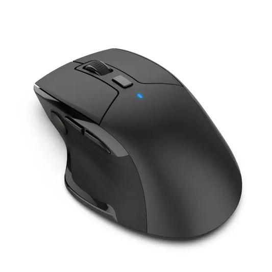 Multi-Device Wireless Mouse with Programmable Buttons and LED Indicator