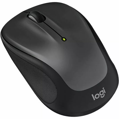 Portable Wireless Mouse with Textured Grip and Extended Battery Life