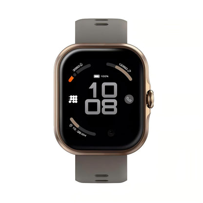 Premium Square-Face Smartwatch with AMOLED Display and GPS Navigation
