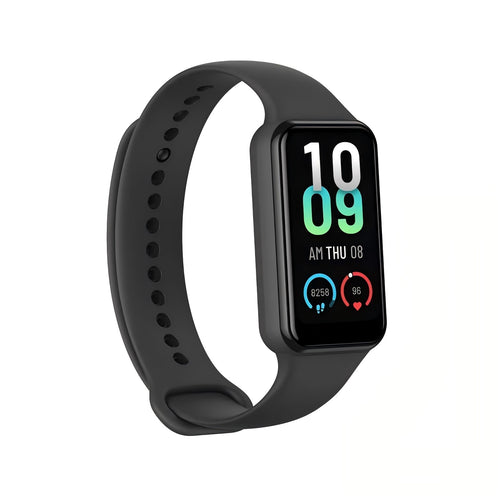 Slim Fitness Tracker with Large AMOLED Display and Extended Battery Life