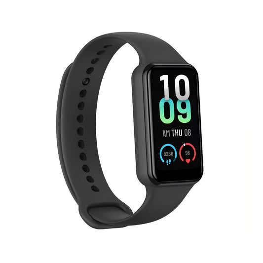 Slim Fitness Tracker with Large AMOLED Display and Extended Battery Life