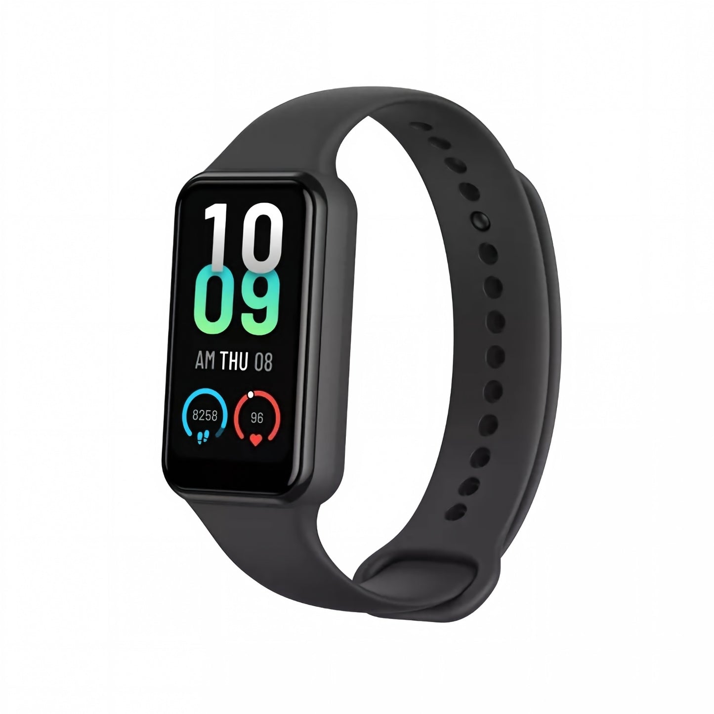 Slim Fitness Tracker with Large AMOLED Display and Extended Battery Life