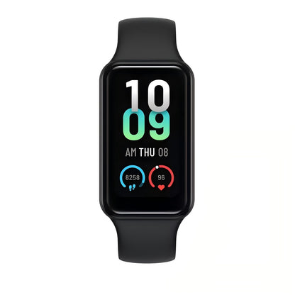 Slim Fitness Tracker with Large AMOLED Display and Extended Battery Life