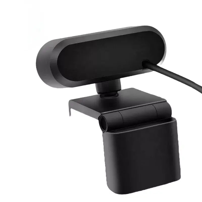 Plug-and-Play Full HD Webcam with Noise-Canceling Microphone